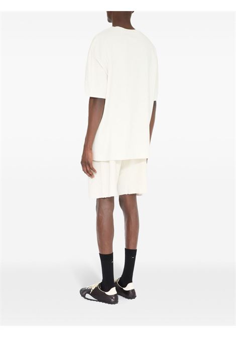 t-shirt embroidered logo unisex ecru MAISON MARGIELA | S50GC0705 S24567103